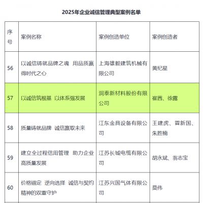 泰州唯一 国家级榜上有名