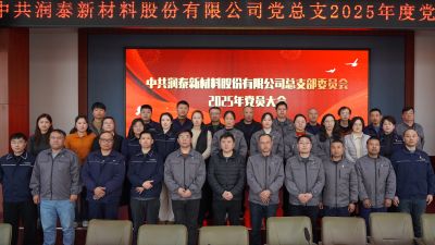 润泰党总支2025党员大会启幕